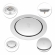 Ralo Click redondo Inteligente 15x15 cm Inox Banheiro Veda Cheiros