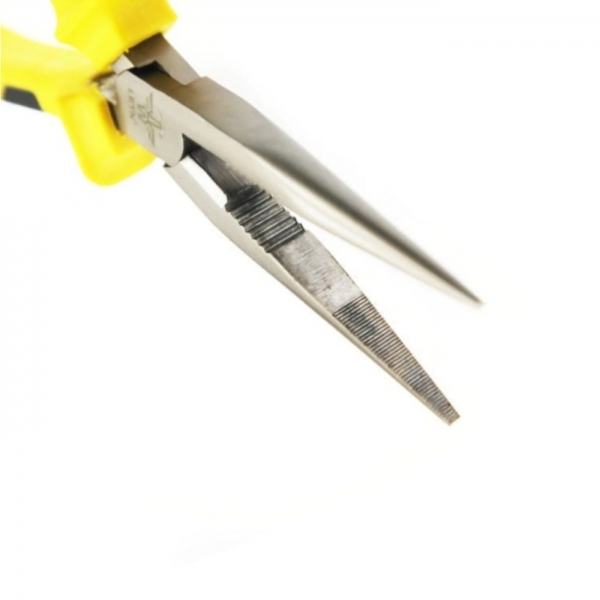 Alicate De Bico Fino Longo 6 Polegadas 165Mm Cabo Emborracha