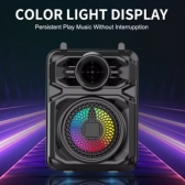Caixa De Som Outdoor Karaoke Speakers Sem Fio Especializado em Mini Função De Rádio Com Suporte Pra Celular - ZQS1367